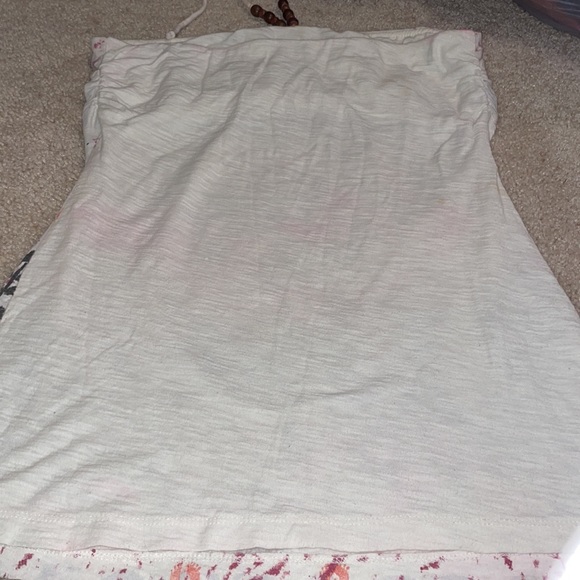 Women’s strapless tank top with detailed halter tie - Picture 4 of 4